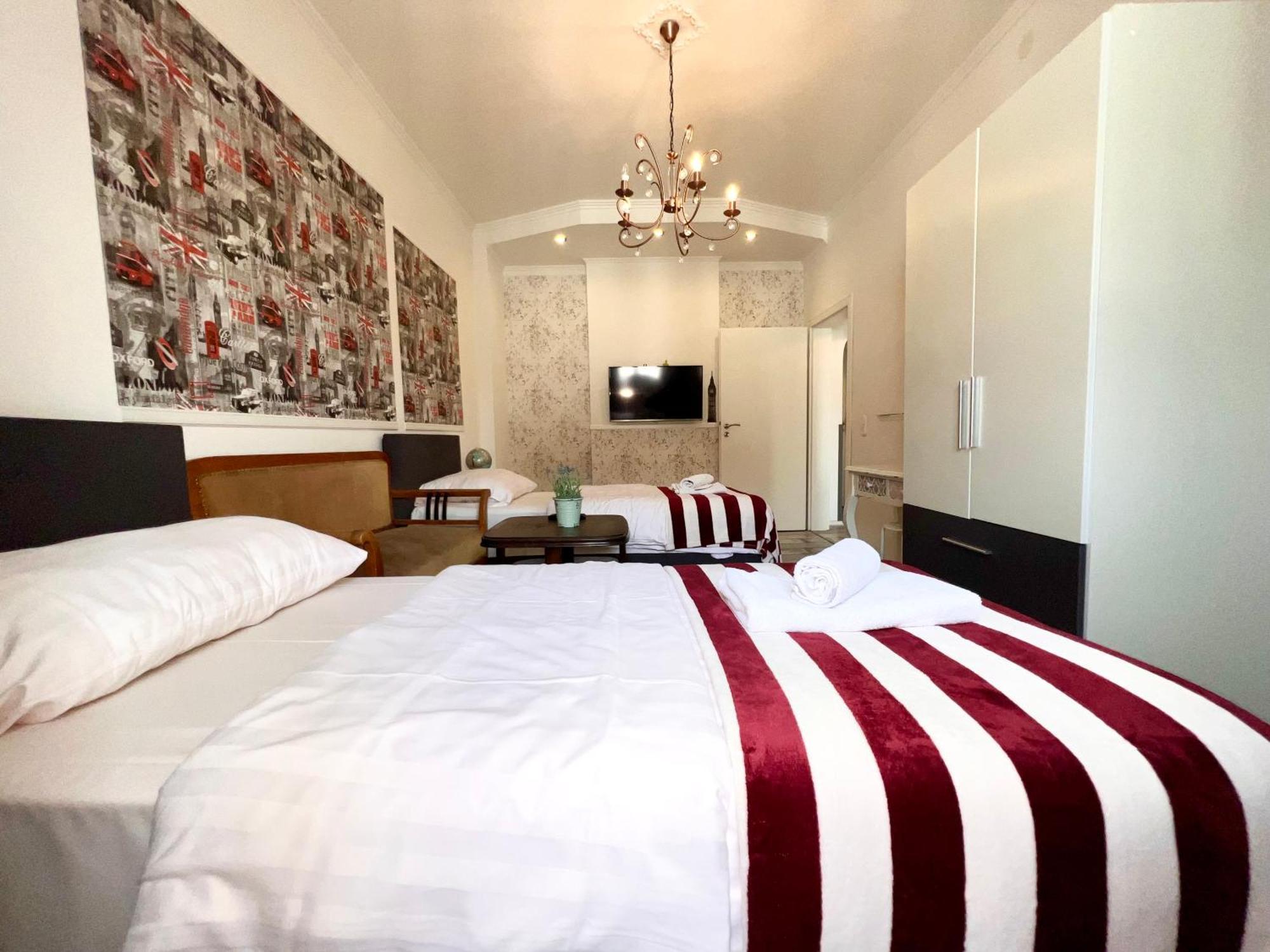 London Suite Fuer 4 Mit Kueche Und Wifi Essen Exteriér fotografie