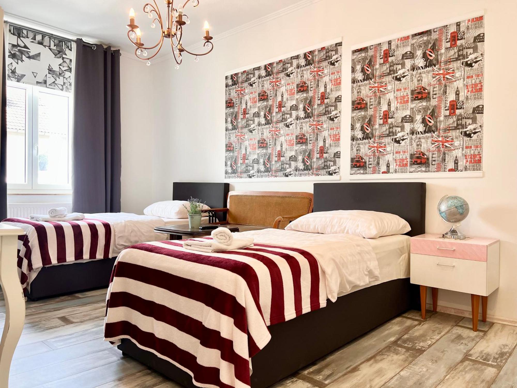 London Suite Fuer 4 Mit Kueche Und Wifi Essen Exteriér fotografie