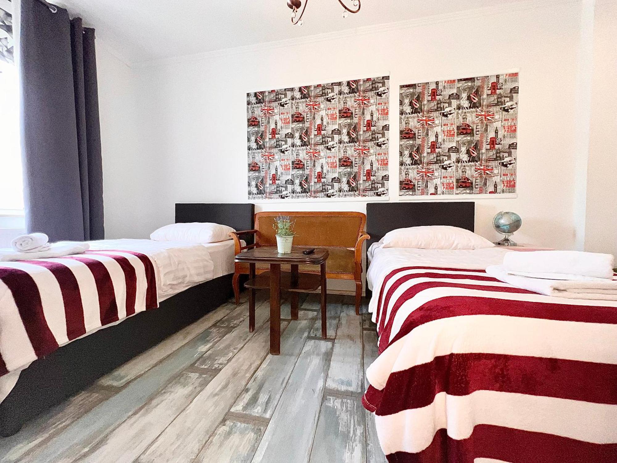 London Suite Fuer 4 Mit Kueche Und Wifi Essen Exteriér fotografie